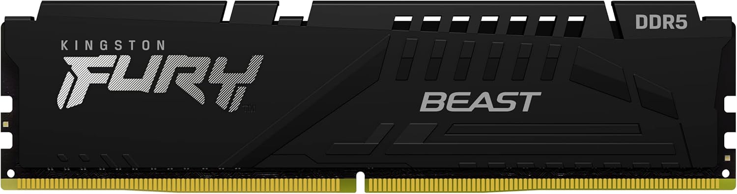 Kingston 16GB  Fury Beast DDR5 6000MHz CL40 Memory KF560C40BB-16 Kingston 16GB  Fury Beast DDR5 6000MHz CL40 Memory KF560C40BB-16